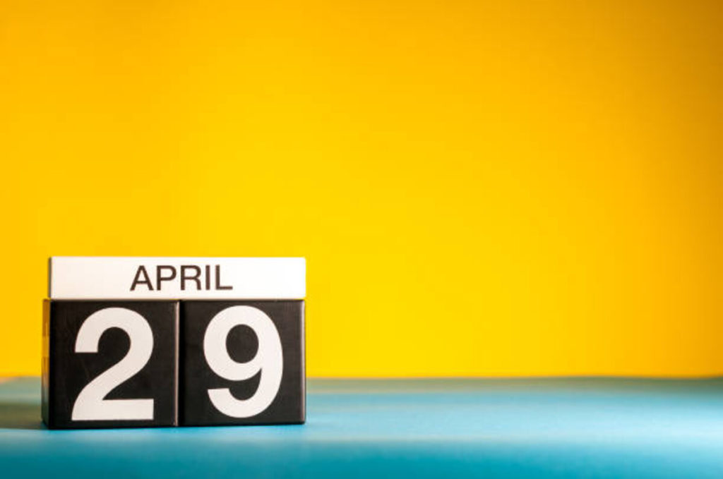 How Many Days Until April 29th,