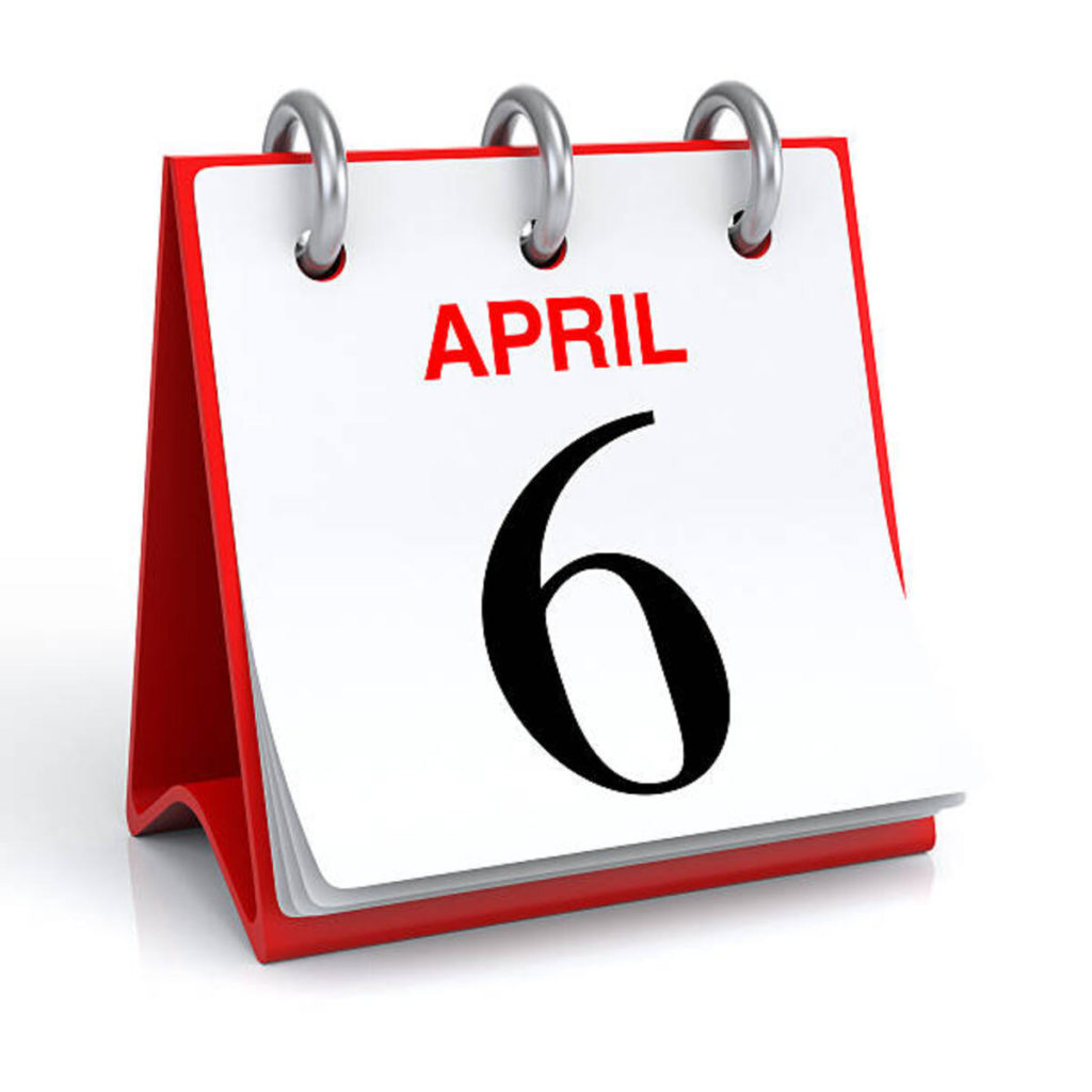 How Many Days Until April 6